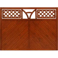 Andrewex Sichtschutzelement 180 x 135 cm Braun Holz