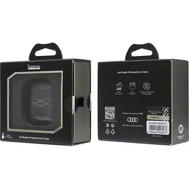 Audi Iml Airpods-halbabdeckung Mit geometrischem Muster Airpods 1/2 - Grau