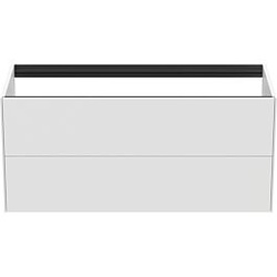 Ideal Standard Conca Waschtisch-Unterschrank T3945Y1 120x50,5x54cm, ohne Waschtisch-Platte, 2 Auszüge, Weiß matt lackiert