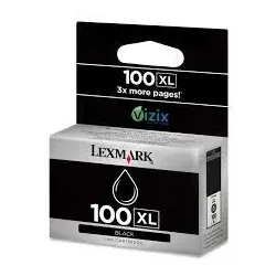 Lexmark 100XL (14N1068E) Return Tinte schwarz