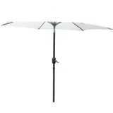 Concept-usine - Sonnenschirm Gerade Rund 2,5 X 2,5 M Elfenbeinfarben Come