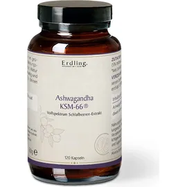 Waldkraft Erdling Ashwagandha KSM-66 vegan Kapseln 120 St.