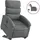 vidaXL Relaxsessel mit Aufstehhilfe Elektrisch 92 x 99,5 x 0 cm Dunkelgrau