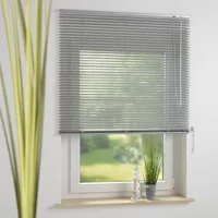 LIEDECO Aluminium-Jalousie 50 x 160 cm silber