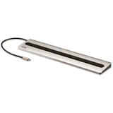 ATEN UH3237 USB-C Multiport Dock mit Power Passthrough Silber, Schwarz