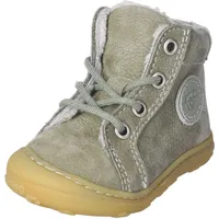 Pepino Stiefelette Veloursleder/Textil", Schnürstiefelette grau|grün 21