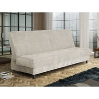 MIRJAN24 Schlafsofa Enduro XIV Cord, mit Schlaffunktion und Bettkasten, Aufklappbar, 3 Sitzer Sofa beige