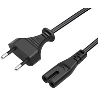AC Power Cable Netzkabel Stromkabel 2 polig Replacement for Epson Ecotank ET-2720 ET-2750 ET-2820 ET-2850 Expression Premium XP-8700 XP-7100 XP-6100 XP-2100 XP-3100 XP-4100 Printer Power Cord