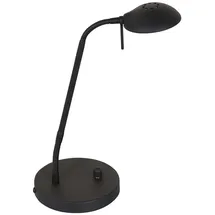 Steinhauer Tischlampe Schreibtischleuchte LED Bestelllampe Leselampe Drehdimmer verstellbar