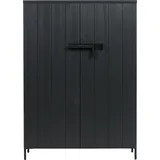 Woood Highboard 100 x 140,5 cm schwarz