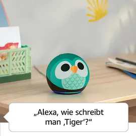 Amazon Echo Dot Kids 5. Generation Drachen-Design