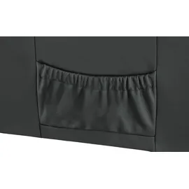 HIMOLLA Fernsehsessel Leder 74 x 110 x 85 cm Grau mit Relax-Funktion