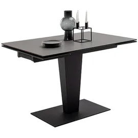 MCA Furniture MCA Pesaro Auszugtisch Metall/Keramik Anthrazit 120/180x80 cm