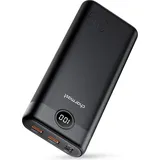 Charmast Externer Akku 30000 mAh Tragbarer Akku USB C 20 W Schnellladung QC 3.0 Powerbank mit 3 Ausgängen und 2 Eingängen Kompatibel mit Telefon ...