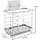 Intirilife Spülenablage Reinigungskorb in Silber | Gr.: onesize