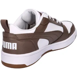 Puma Rebound V6 Low Puma White/Flat Bronze/Gum 45
