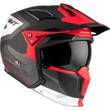 MT Helmets Streetfighter Sv Totem Grau/Rot XS