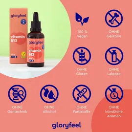 gloryfeel Vitamin B12 Tropfen 50 ml