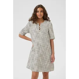 Culture Kleid Blusenkleid Schwarz/Weiß 36