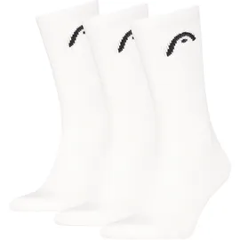 Head All Sport Training Crew Tennissocken 3er Pack Weiß 43-46