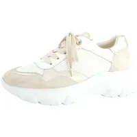 Paul Green Sneaker Low Damen Weiß/Beige 39