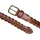 Levi's Leather Braid Gürtel Leder 115 cm Braun