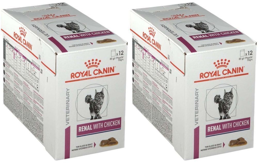ROYAL CANIN® Renal Chat Poulet 2x12x85 g set(s)