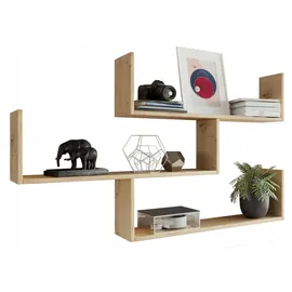 OEM Theta Hängeregal 123,6 x 21 x 54 cm Artisan Eiche