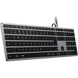 Satechi Slim W3 USB-C Wired Keyboard-DE (German)