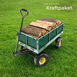 Tectake Bollerwagen grün