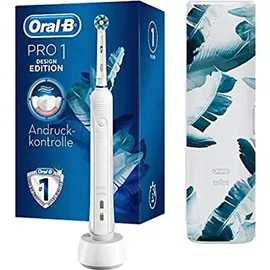 Oral-B Pro 1 750 Design Edition weiß + Reiseetui