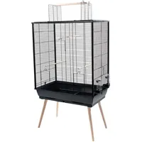 Zolux Vogelkäfig Neo Jili 160 x 110 x 50 cm schwarz/braun