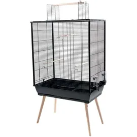 Zolux Vogelkäfig Neo Jili 160 x 110 x 50 cm schwarz/braun