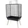 Zolux Vogelkäfig Neo Jili 160 x 110 x 50 cm schwarz/braun