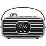 Veho VSS240MD2C - Bluetooth Lautsprecher, Retro, mit DAB+ Radio