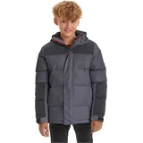 KILLTEC Jungen Steppjacke mit Kapuze - KOW 31 BYS QLTD JCKT, anthrazit, 128, 37217-000