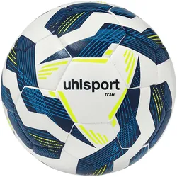 uhlsport Team Fußball Freizeitball weiß/marine/fluo gelb 4