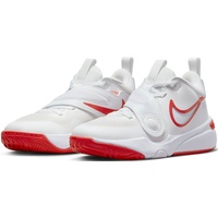 Nike Basketballschuh NIKE "TEAM HUSTLE D 11 (GS)" Gr. 40, weiß (summit white) Schuhe Basketballschuhe