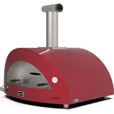 Alfa Forni MODERNO 5 Pizze Hybrid Antique Red