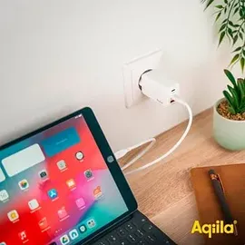 aqiila Chargebird 67W USB-A, 2x USB-C Ladeadapter W3 weiß