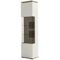 MCA Furniture Vitrine Marlea ¦ weiß ¦ Maße (cm):