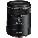 Pentax HD-DFA 100 mm F2,8, staubdicht, wetterfest, Pentax K