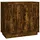 vidaXL Sideboard Räuchereiche 80x34x75 cm Holzwerkstoff