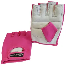 Best Body Nutrition Power Handschuhe – Pink– Größe L – Fitness Handschuhe – Komfortabel – Gepolstertes Innenhandleder – Atmungsaktiv – Nylon Handrücken – Training – Gym – Gewichtheben