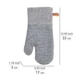 Wenko Topfhandschuhe Ada Stripes Grau