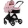Chipolino Kinderwagen Elite 3 in 1 i-Size Babyschale Sportsitz Babywanne Tasche pink - Rosa