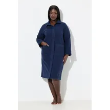 Ulla Popken Bademantel nachtblau XL-XXL