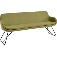 Musterring Tavia, Hellgrün, 3-Sitzer, 180x87x65 cm, Stoffauswahl, Typenauswahl, mit