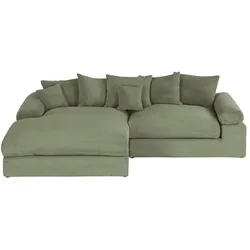 smart Ecksofa  Lionore , grün , Maße (cm): B: 265 H: 86 T: 203.0
