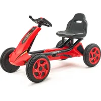 Vevor Go-Kart, mit Lenkrad, ergonomisch verstellbarem Sitz, rutschfesten Rädern,